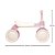 Bicicleta De Equilibrio 4 Rodas Rosa Com Som - Buba - Imagem 5