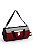Bolsa de Viagem Love Vinho e Cinza - Seanite 20" - Imagem 1