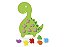 Brinquedo de Encaixe Animais Didáticos Dino - Junges - Imagem 2