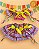 Conjunto Infantil Festa Junina Floral Rosa - Imagem 3