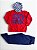 Conjunto de Moletom Infantil Faster Vermelho - Imagem 2
