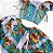 Conjunto Infantil Festa Junina Floral Azul - Imagem 3