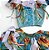 Conjunto Infantil Festa Junina Floral Azul - Imagem 2