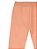 Calça Jogger Básica Infantil Menina em Moletom Laranja - Brandili - Imagem 3