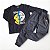 Conjunto de Moletom Infantil Stay Cool Preto - Imagem 1