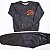 Conjunto de Moletom Infantil Menino Grafite Preto - Imagem 2