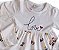 Vestido Infantil Floral Branco com Manga Longa - Brandili - Imagem 2