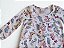 Vestido Infantil Animais Branco com Manga Longa - Brandili - Imagem 2