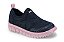 Tênis Infantil Bibi Roller 2.0 Azul e Rosa de Coração - Imagem 6