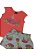 Conjunto Infantil Menina Feeling Fresh Rosa - Kyly - Imagem 2