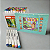 Kit Canetinha Ponta Dupla 60 Cores + Livro de Colorir - Imagem 1