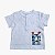 Conjunto Menino Camiseta com Bolso de Bichinho + Short Xadrez - Imagem 2