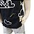 Conjunto Menino Camiseta Preta Estampada + Bermuda Cinza - Imagem 4