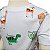 Conjunto Infantil Camiseta Animais Branca + Bermuda Verde - Imagem 2