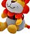 Boneco Infantil em Algodão Leão Linha Amiguinhos da Floresta - Zip - Imagem 3