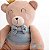Boneco Infantil em Algodão Urso Linha Safári - Zip - Imagem 2