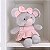 Boneca Infantil em Algodão Ratinha Lu - Zip - Imagem 1