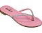 Sandália Rasteira Infantil Pampili Iris Strass Rosa - Imagem 1