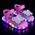 Sandália de Led Infantil Pampili Lulli Borboleta Colorida - Imagem 3