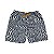 Bermuda Moda Praia Preta e Branca - Brandili - Imagem 1