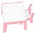 Conjunto Mesa e Cadeira Jungee - Rosa - Imagem 5