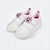 Tênis Feminino Pampili UP Branco e Rosa - Imagem 1