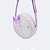 Bolsas de Led Infantil Feminina com Cauda de Sereia Branca Pampili - Imagem 1