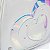 Mochila de Led Infantil Feminina Corações Branco Pampili - Imagem 4