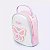 Mochila Infantil Pampili Borboleta Candy Branco e Rosa - Imagem 3