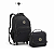 Kit Mochila de Rodinhas + Lancheira Shock – Preto Seanite - Imagem 1