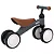 Bicicleta de Equilíbrio 4 RodasCinza - Imagem 2