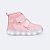 Tênis Cano Médio com Led Pampili Sneaker Luz Glitter Rosa - Imagem 5