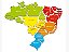 Quebra Cabeça Mapa do Brasil Junges - Imagem 2