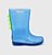 Galocha KidSplash! Slim Dino Transparente/ Azul Neon - Imagem 3