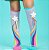 Meia 3/4 KidSplash Magia com Estrela 3D - Imagem 6