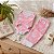 Conjunto Bebê Menina Pima Baby Body Calça Borboletas Rosa P M - Imagem 2
