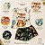 Conjunto Bebê Menina Alakazoo Tigrinho Safari Strass P M G - Imagem 5