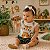 Conjunto Bebê Menina Alakazoo Tigrinho Safari Strass P M G - Imagem 4
