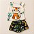 Conjunto Bebê Menina Alakazoo Tigrinho Safari Strass P M G - Imagem 7