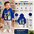 Conjunto Bebê Menino Brandili Jaqueta Capuz + Calça Moletom Monstros 1 2 Anos - Imagem 3