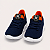 Tênis Infantil Menino Molekinho Corrida LED Azul Marinho - Imagem 2