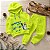 Conjunto Moletom Menino Pokotinha Verde Neon Adventure Skiing 2 3 Anos - Imagem 2