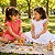 Vestido Infantil Menina Branco Borlas Coloridas Brunisa - Imagem 5