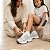 Tênis Infantil Molekinha Off White Camurça Cinza - Imagem 3