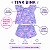 Conjunto Tink Bink— Blusa e Short Floral Lilás - Imagem 7