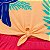 Conjunto Tink Bink -Regata Tucano Laranja e Short Pink - Imagem 3