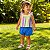 Conjunto Tink Bink — Blusa Listrada e Short Azul - Imagem 5