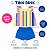 Conjunto Tink Bink — Blusa Listrada e Short Azul - Imagem 6