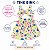 Vestido Tink Bink - Estampa Sereia com Recorte nas Costas - Imagem 6