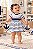 Conjunto Vestido Listrado Navy + Tapa- Fralda — Have Fun - Imagem 3